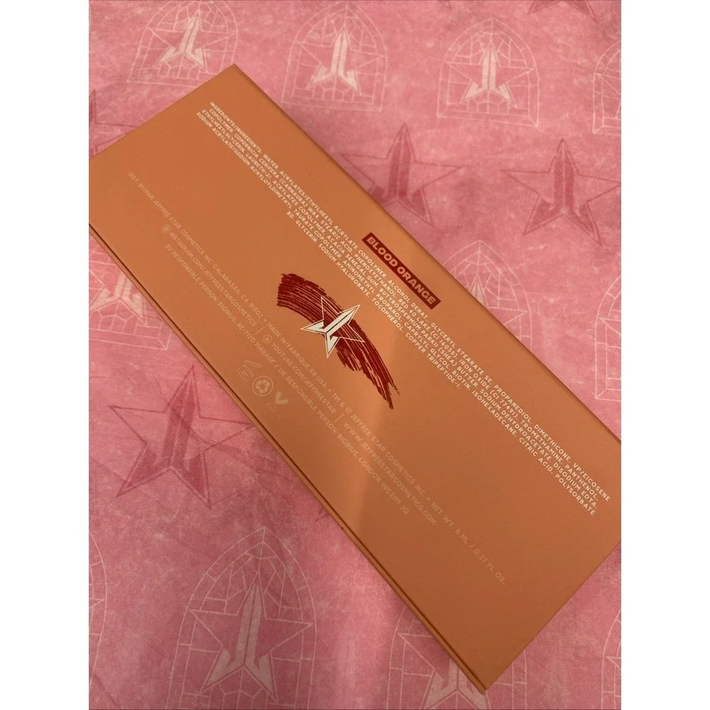 Jeffree Star Cosmetics F* PROOF Mascara Blood Orange Makeup NEW IN‎ BOX